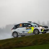 #22 Christian Riedemann / Jennifer Lerch (ADAC Team Weser-Ems e.V., Opel Corsa Rally4), ADAC 3 Städte Rallye